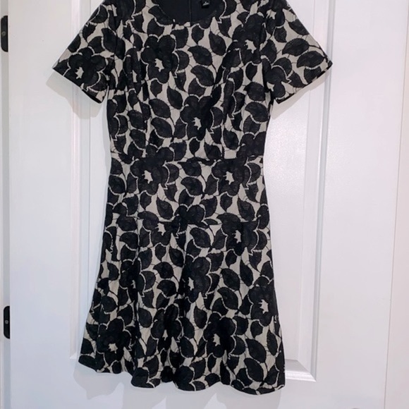 Ann Taylor floral dress size 6 fit and flare - Picture 3 of 10